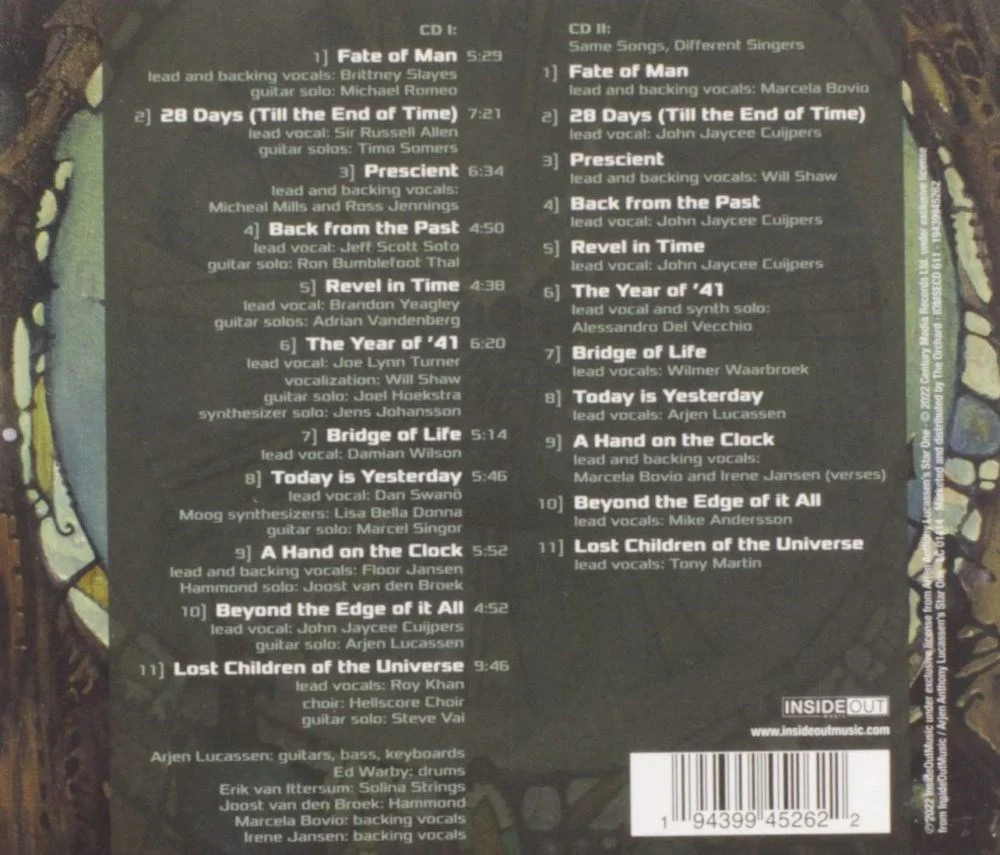 Star One - Revel In Time (jewel case) - CD - New - Image 2