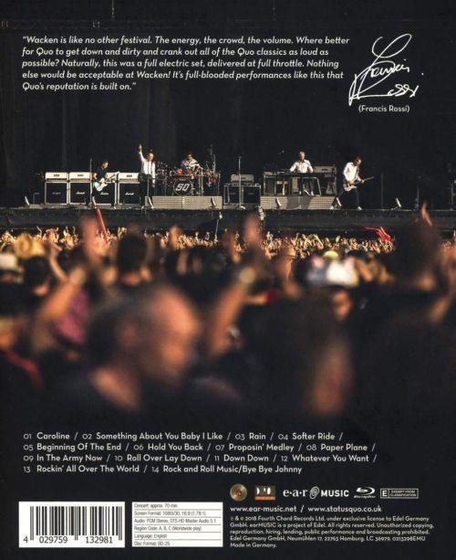 Status Quo - Down Down And Dirty At Wacken (Blu-Ray/CD) (RA/B/C) - Blu-Ray - Music - Image 2