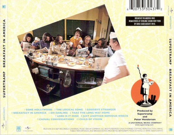 Supertramp - Breakfast In America - CD - New - Image 2