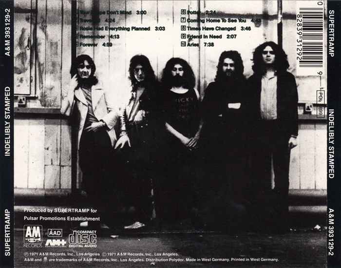Supertramp - Indelibly Stamped - CD - New - Image 2