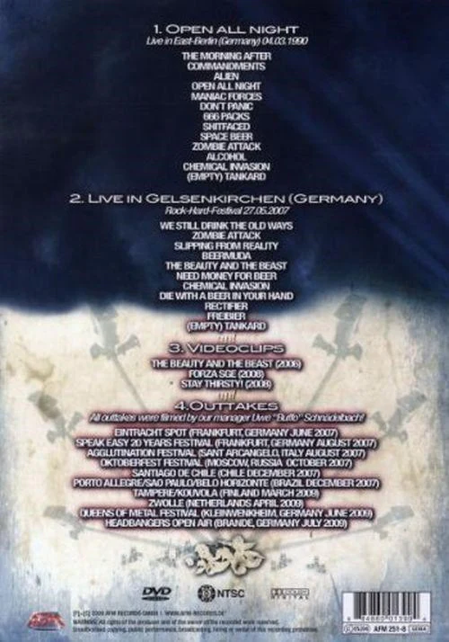 Tankard - Open All Night - Reloaded (R0) - DVD - Music - Image 2