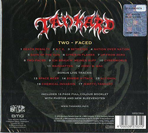 Tankard - Two-Faced (Deluxe Ed. incl. 16 Pge Booklet) - CD - New - Image 2