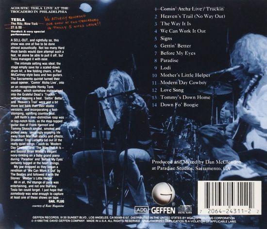 Tesla - Five Man Acoustical Jam - CD - New - Image 2