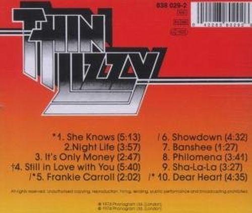 Thin Lizzy - Nightlife - CD - New - Image 2