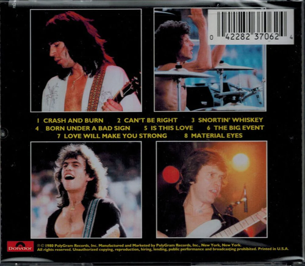 Travers, Pat Band - Crash And Burn - CD - New - Image 2