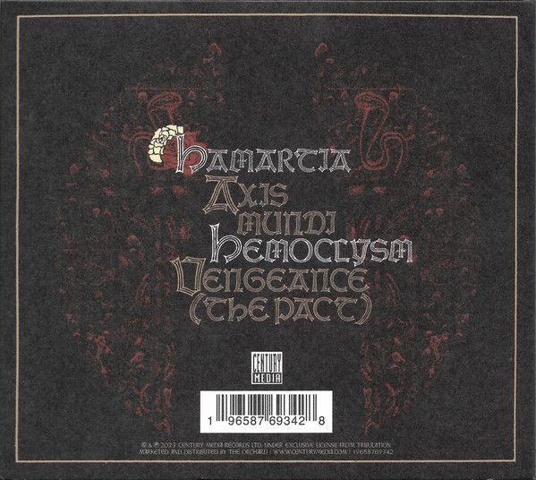 Tribulation - Hamartia (EP) - CD - New - Image 2