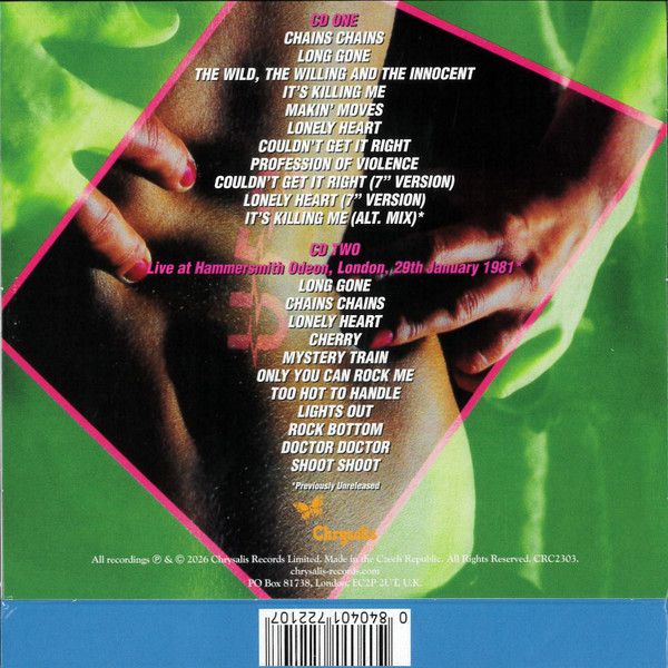 UFO - Wild, The Willing And The Innocent, The (2026 Deluxe 2CD Remaster) - CD - New - Image 2