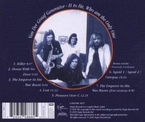 Van Der Graaf Generator - H To He Who Am The Only One (w. 2 bonus tracks) - CD - New - Image 2