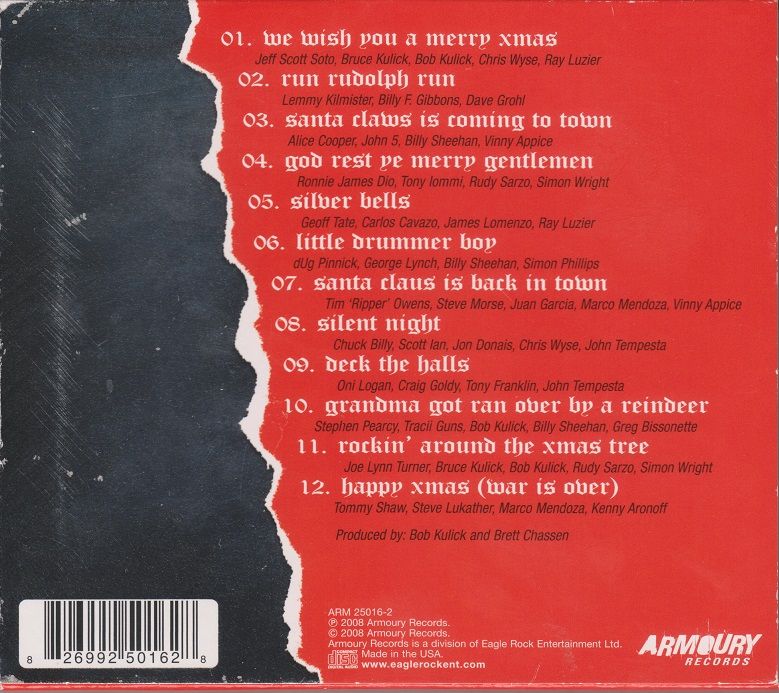Various Artists - We Wish You A Metal Xmas And A Headbanging New Year (U.S.) - CD - New - Image 2