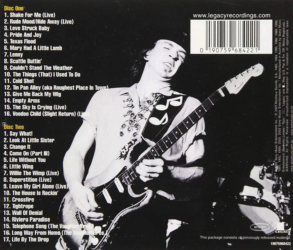 Vaughan, Stevie Ray - Essential Stevie Ray Vaughan, The (2CD) - CD - New - Image 2