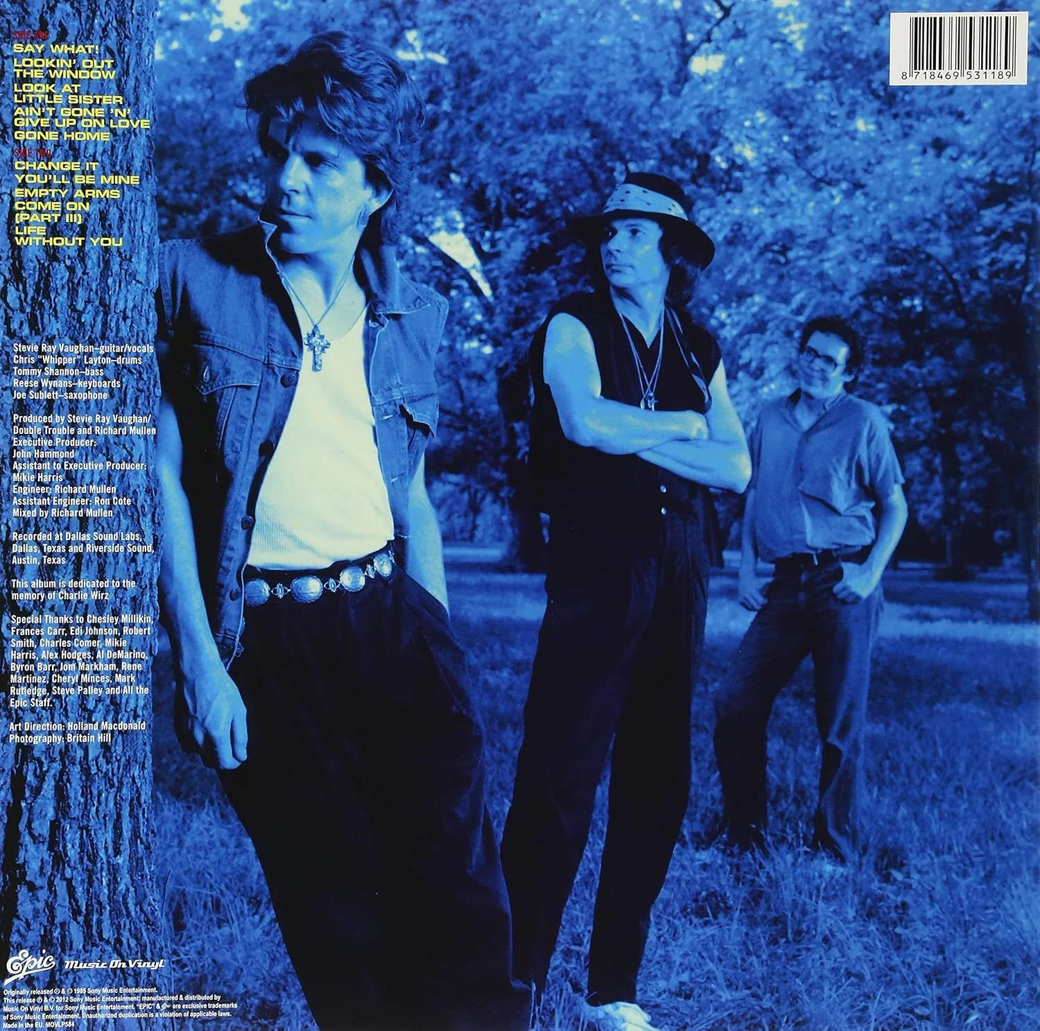 Vaughan, Stevie Ray - Soul To Soul (2012 180g reissue) - Vinyl - New - Image 2