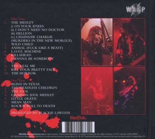WASP - Double Live Assassins (2CD) - CD - New - Image 2