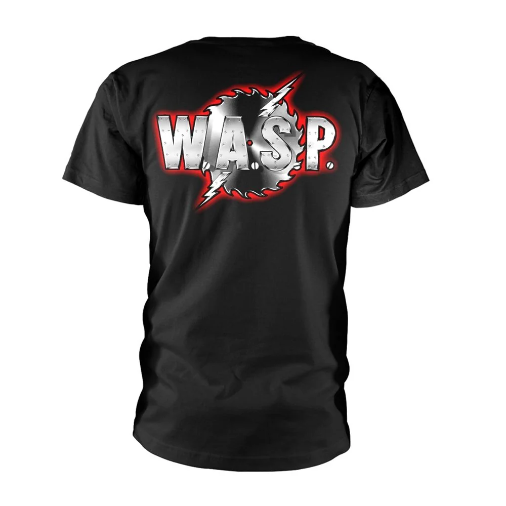 WASP - W.A.S.P. First Album Black Shirt - 100% Official Merchandise - Image 2