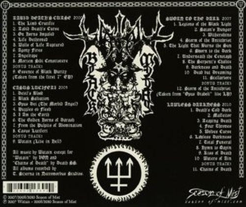 Watain - Satanic Deathnoise From The Beyond - The First Four Albums (Rabid Deaths Curse/Casus Luciferi/Sworn To The Dark/Lawless Darkness) (4CD) - CD - New - Image 2