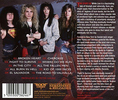 White Lion - Fight To Survive (Rock Candy rem.) - CD - New - Image 2