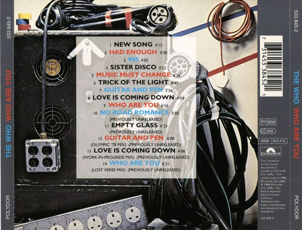 Who - Who Are You (reissue with 4 bonus tracks) - CD - New - Image 2