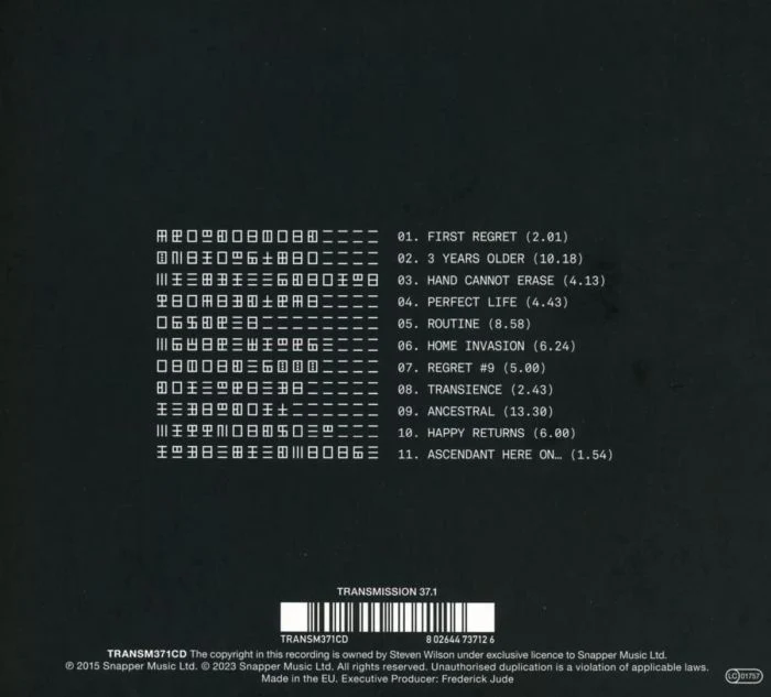 Wilson, Steven - Hand. Cannot. Erase. (2023 reissue) - CD - New - Image 2