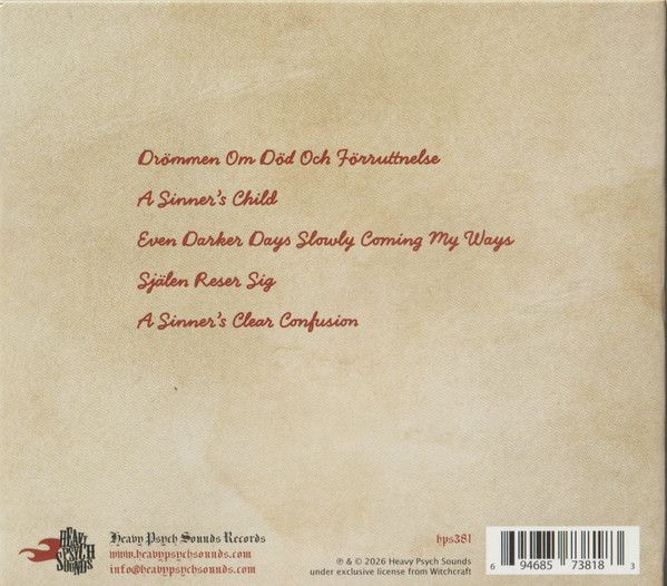 Witchcraft - Sinner's Child, A - CD - New - Image 2