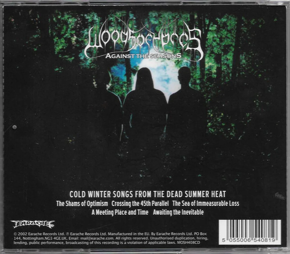 Woods Of Ypres - Against The Seasons: Cold Winter Songs From The Dead Summer Heat - CD - New - Image 2