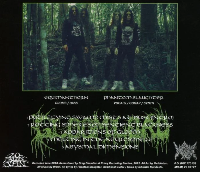 Worm - Gloomlord (2023 remastered reissue) - CD - New - Image 2