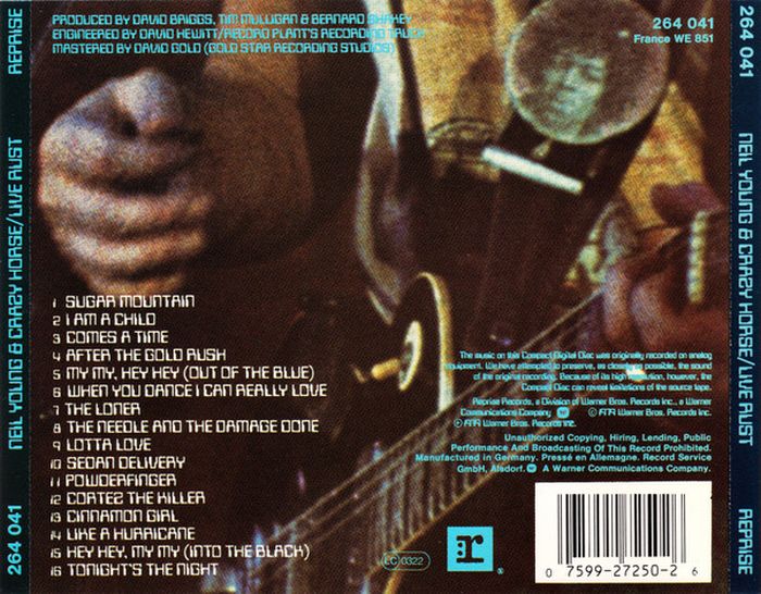 Young, Neil & Crazy Horse - Live Rust - CD - New - Image 2