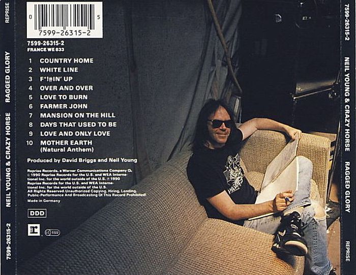 Young, Neil & Crazy Horse - Ragged Glory - CD - New - Image 2