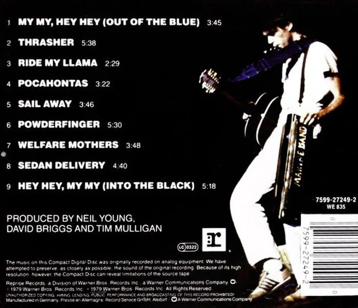 Young, Neil & Crazy Horse - Rust Never Sleeps - CD - New - Image 2