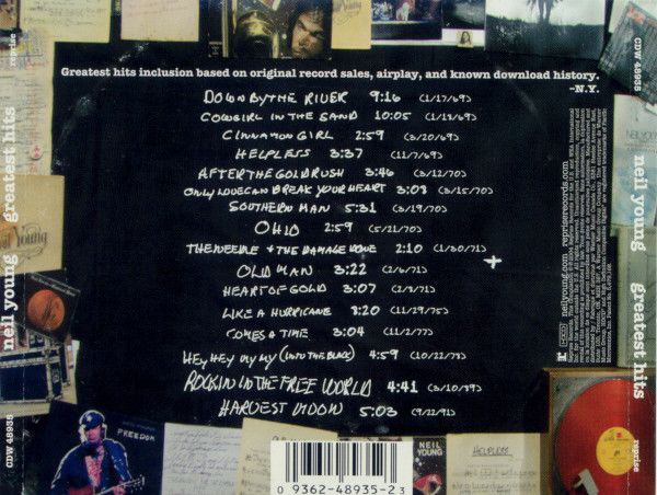 Young, Neil - Greatest Hits - CD - New - Image 2