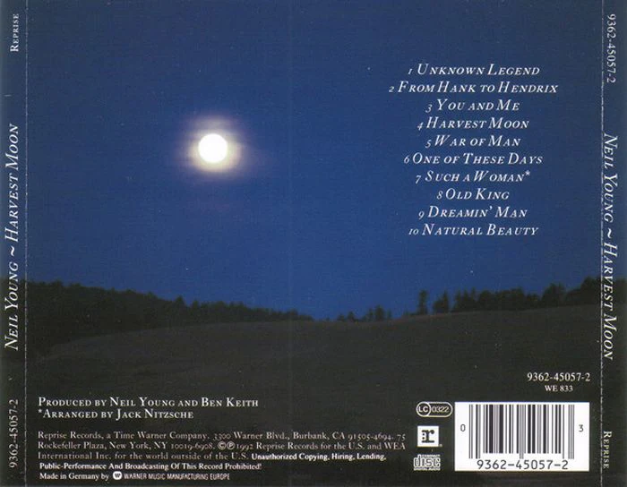 Young, Neil - Harvest Moon - CD - New - Image 2