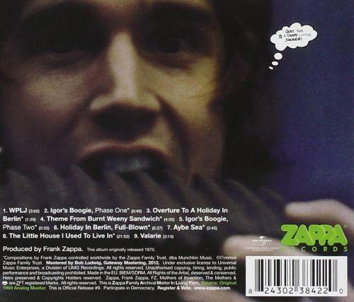 Zappa, Frank - Burnt Weeny Sandwich - CD - New - Image 2