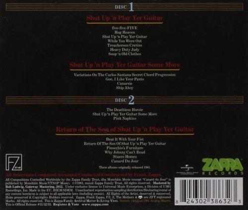 Zappa, Frank - Shut Up N Play Yer Guitar (2CD) - CD - New - Image 2