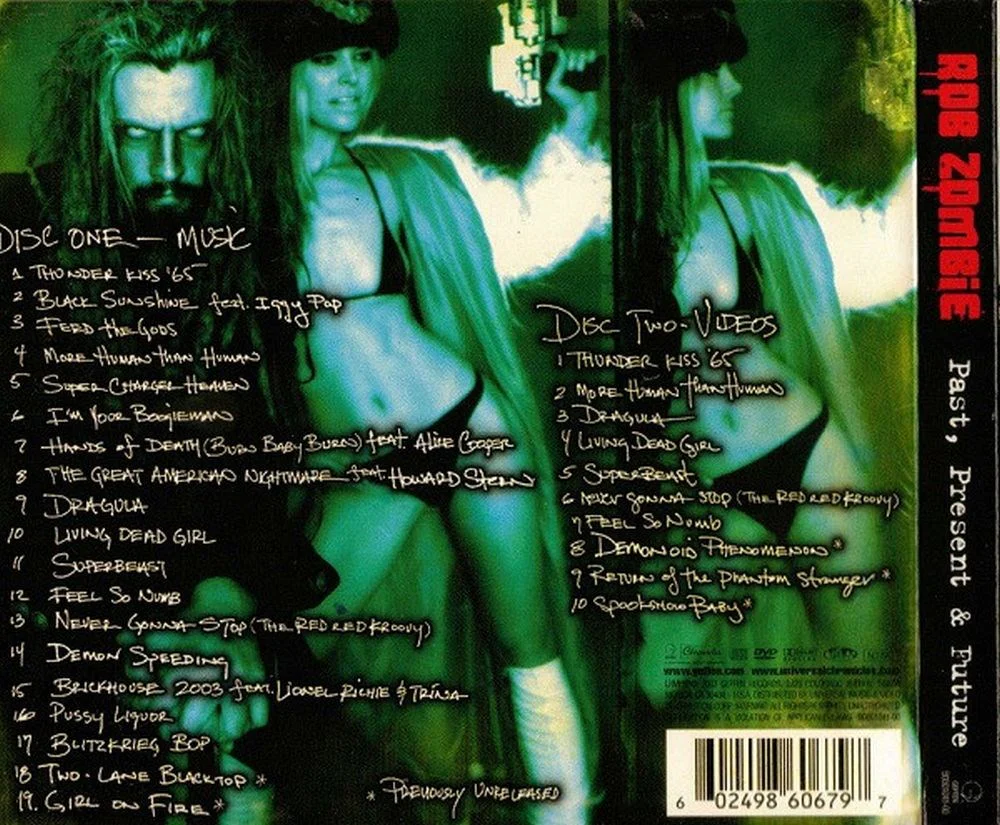 Zombie, Rob - Past, Present & Future (U.S. CD/DVD) (R0) (repress) - CD - New - Image 2